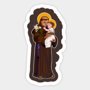 Saint Anthony Sticker